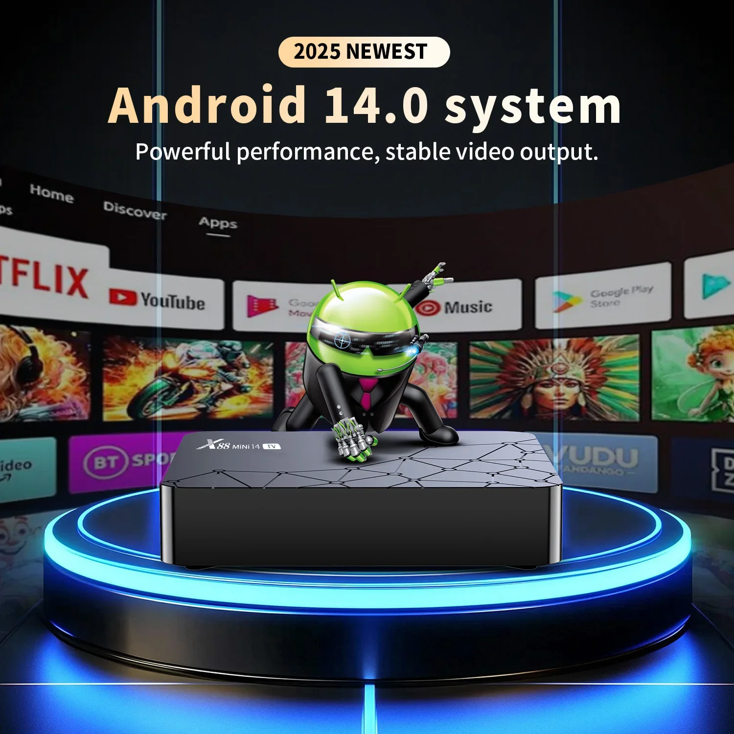 Android14 X88 MINI 14 TV Box B - Netflix Home Cinema reseña y precio