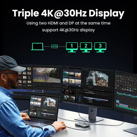 6 best sales dockning med USB C - №1