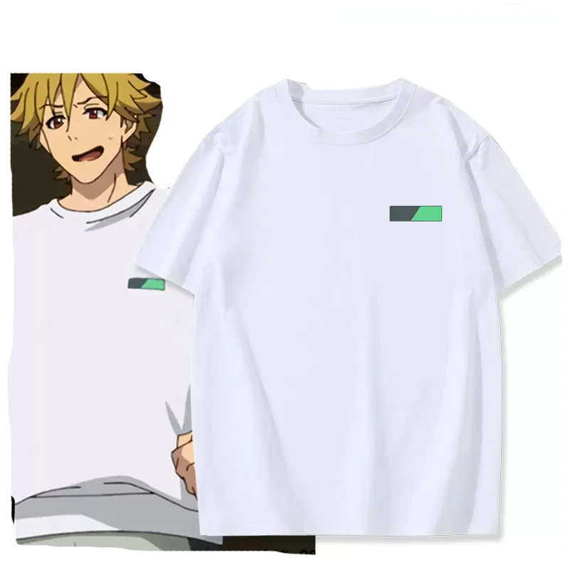 Anime Buddy Daddies Rei Suwa Cotton White t-shirt Men Summer Kyuutarou Kugi Miri Unasaka Cospaly short sleeve tee T Shirt