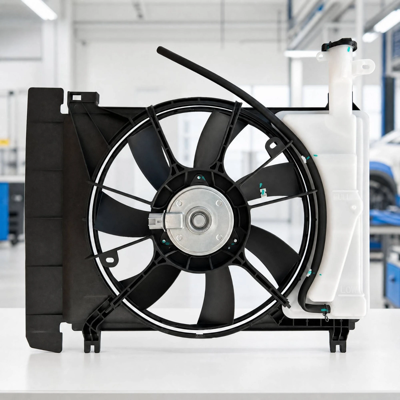 JBEC 013QM Cooling Fan Assembly Direct Replacement Japanese Automaker Yaris Cooling Core Fan Assembly Brand New Brushed Motor