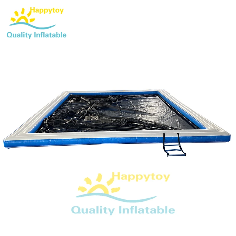 Custom Inflatable Floating Sea Pool For Yacht Floating Inflatable Boat Swimming Pool