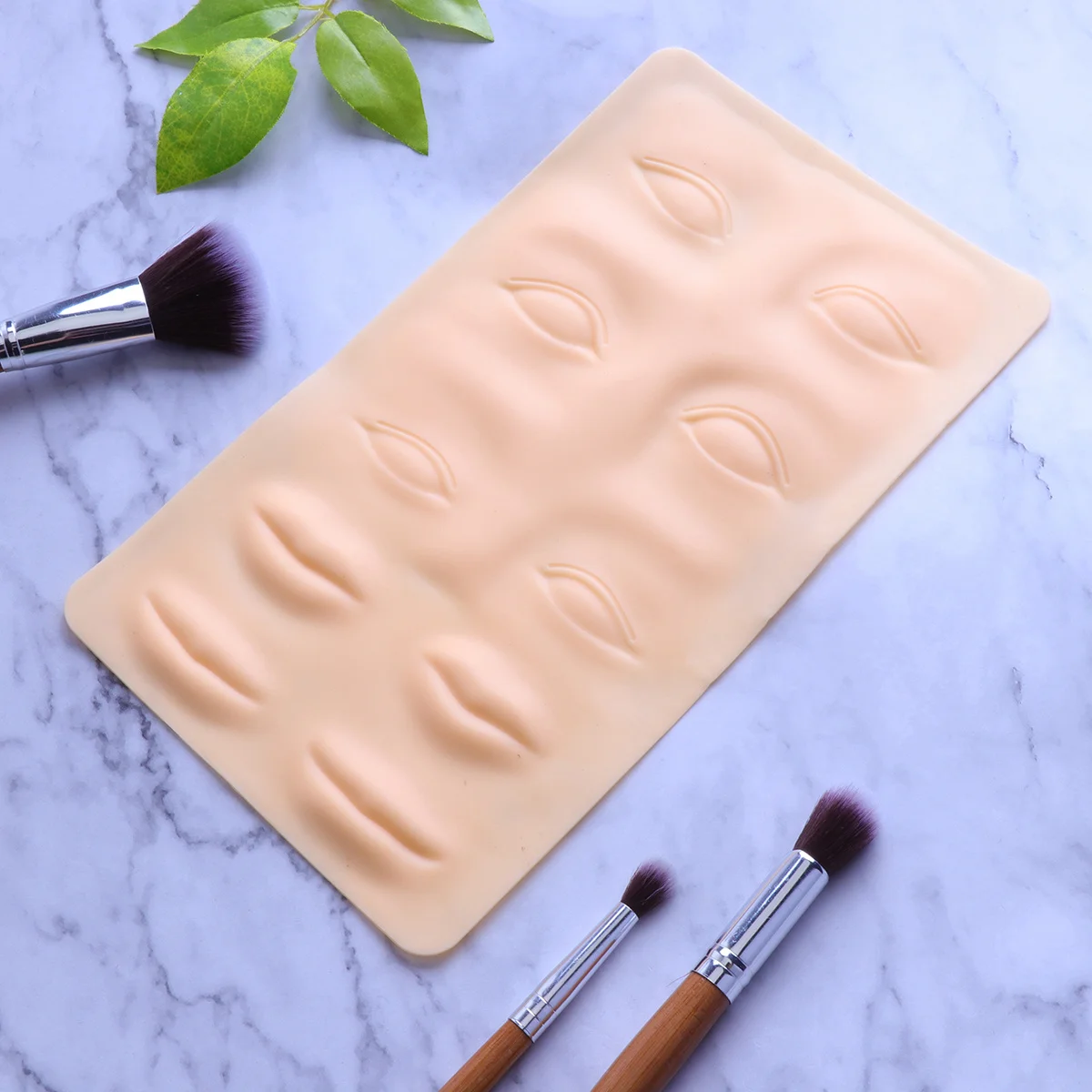 

1 шт. силиконовый тренировочный 3D лист для татуировки бровей для художника, профессиональный инструмент для поддельной кожи, тренировочная кожа