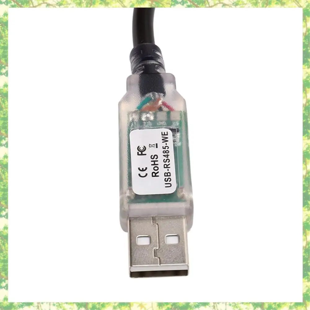 

Smart-2Pcs 1.8M Long Wire End,USB-Rs485-We-1800-Bt Cable,USB To Rs485 Serial For Equipment, Industrial Control