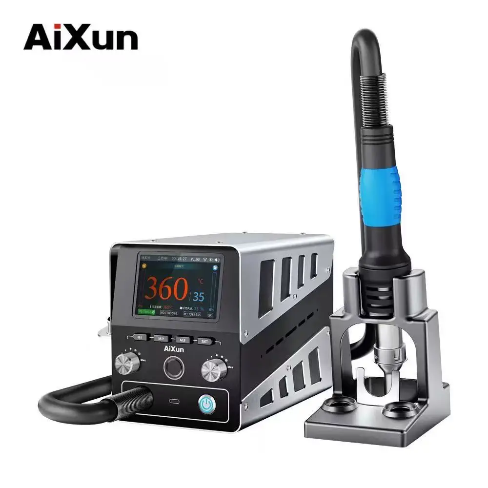 Aixun H314 1400W High Power Intelligent Hot Air g un Soldering Station Digital BGA Rework Heating Station