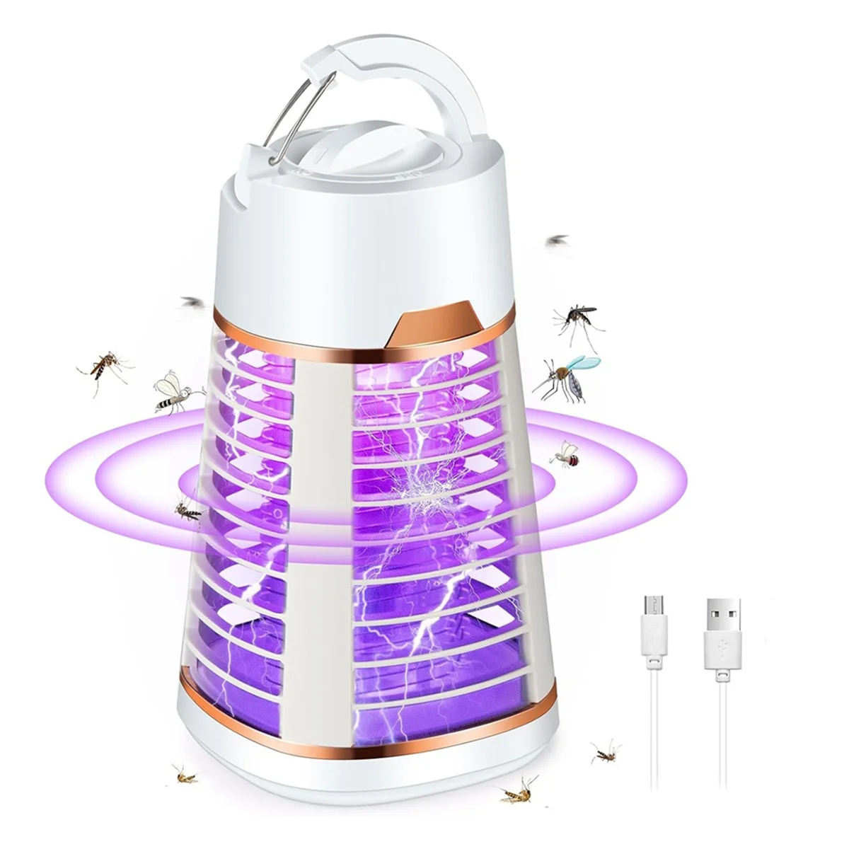 

Bug Zapper High Power Electric Mosquito Zapper Portable Camp Mosquito Killer Indoor Bug Zapper Outdoor Mosquitoes Light