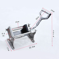 2025 Version French Fries Cutting Machine Radish Cucumber Cutter Potato Strips Cutting Machine Stainless Steel 