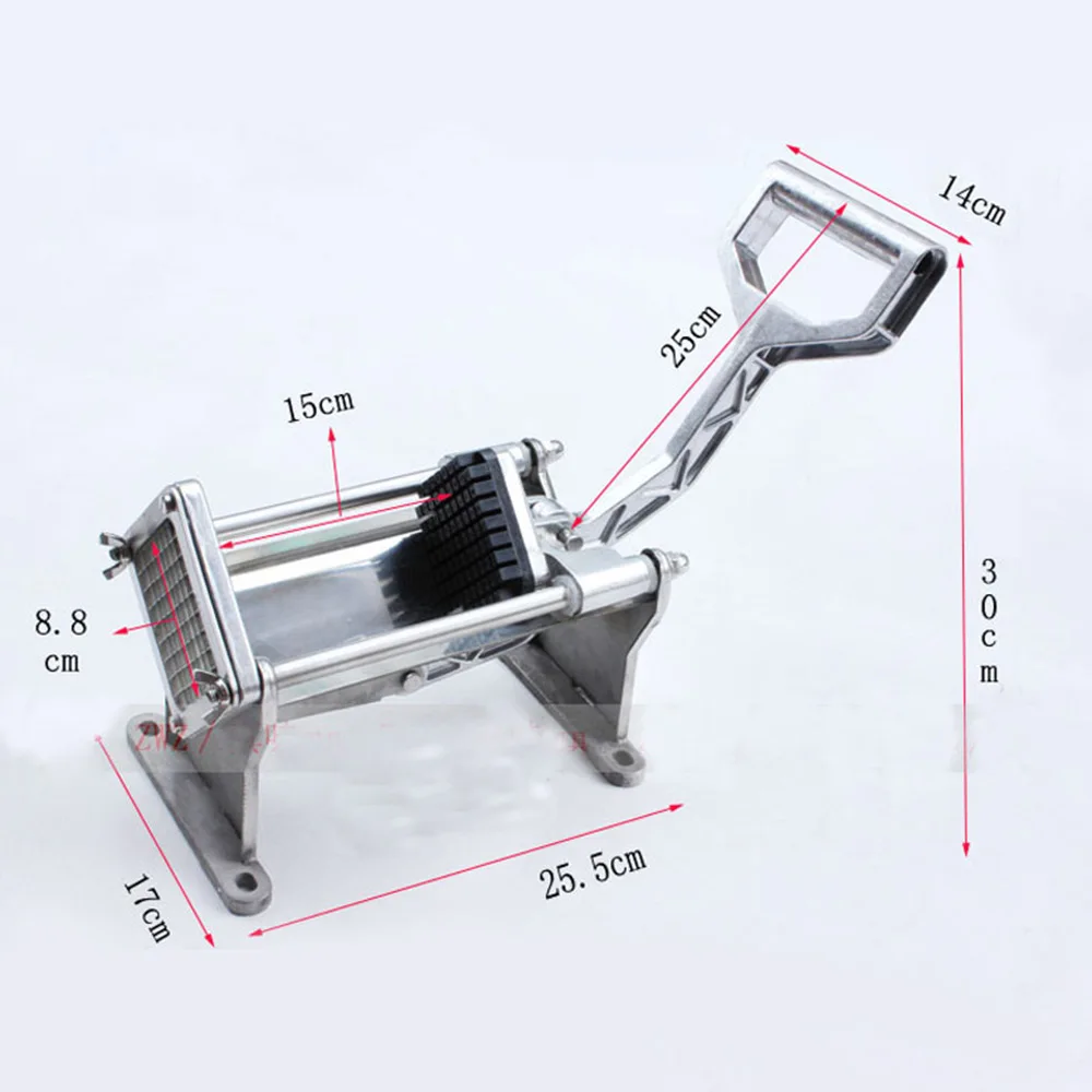 2025 Version French Fries Cutting Machine Radish Cucumber Cutter Potato Strips Cutting Machine Stainless Steel 