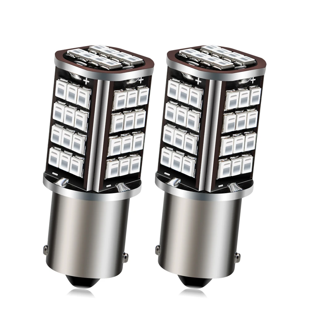 

1156 BA15S P21W LED 8W 10-30V Fit 12V 24V Signal Light Brake Parking Reverse Universal Bulb 1000Lm Super Bright For Truck Car 2x