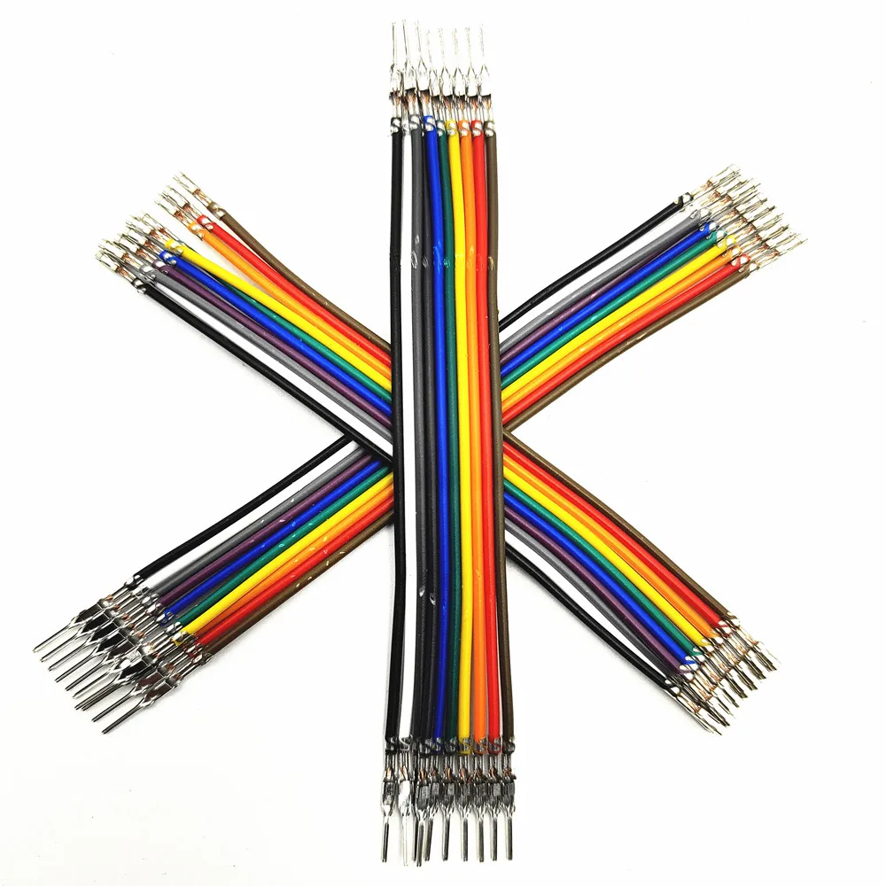 40PIN 20PIN 10PIN Dupont Linie Stecker auf Stecker Buchse auf Buchse Stecker auf Buchse Keine Shell Jumper Wire Dupont Kabel für Arduino DIY KIT – Detail 9