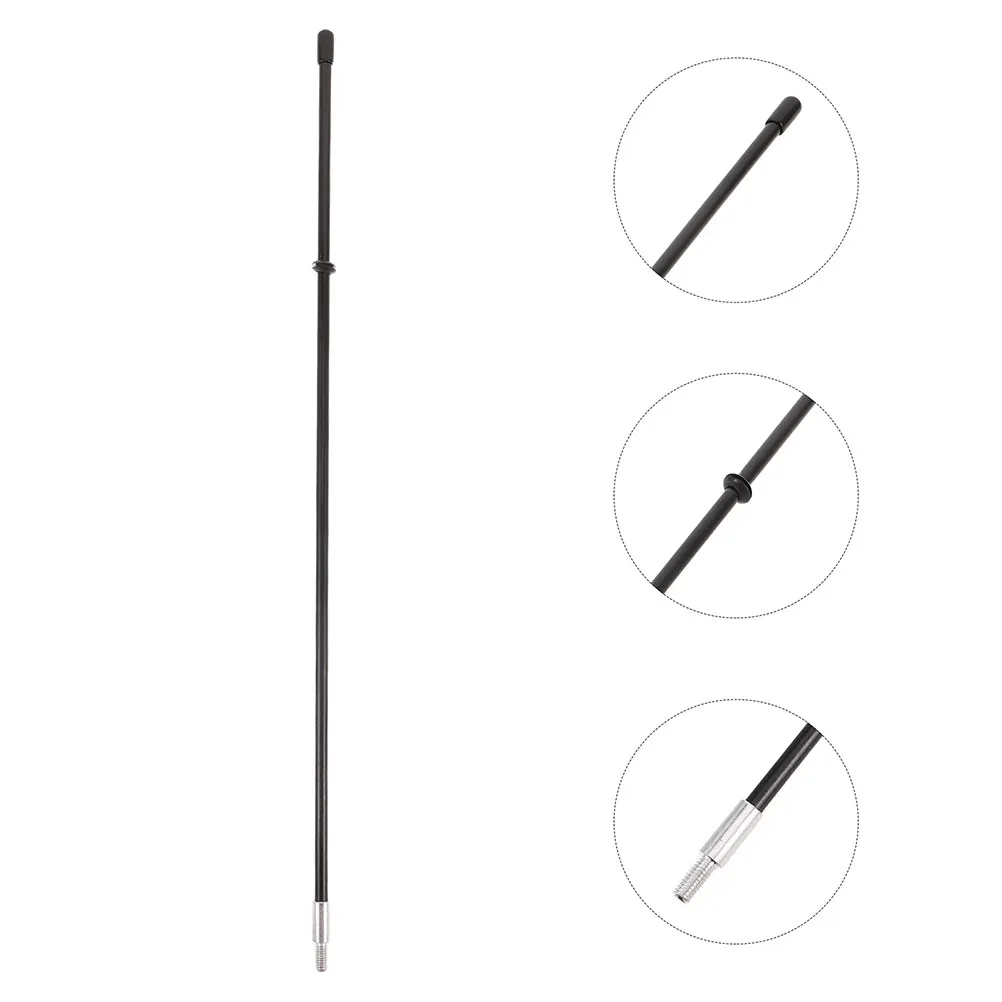 2Pcs Racing Flagpole Heavy Duty Metal Vehicle Roof Mounted Car Flag Holder Advertising Warning Pole Racing Flag Pole