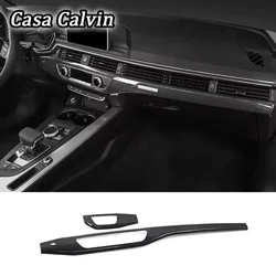 Stampato In Fibra di Carbonio Colore ABS Decorazione Adesivo Trim per Audi A4 B9 A5 2017 2018 2019 2020 2021 Accessori Interni LHD
