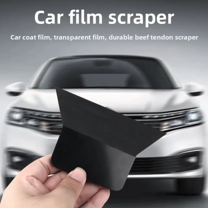 ALIWRAP Trapezoid Soft Rubber PPF Squeegee Car TPU Film Installing Vinyl Wrap Scraper Window Tinting Glass Water Remover Tool