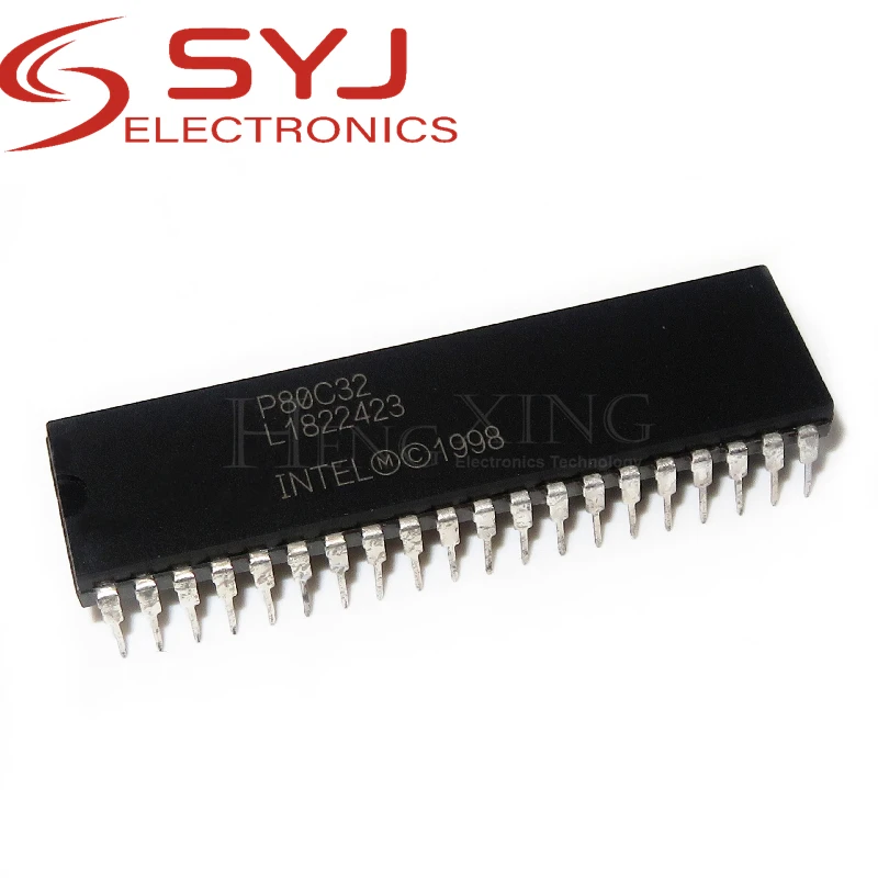 5pcs/lot P80C321 P80C32 80C32 DIP-40 In Stock