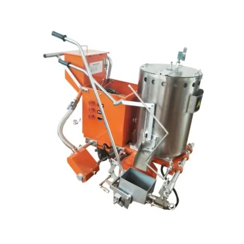 Construction Works Road Marking Machine Machinery Repair Shops Manual Thermoplastic Road Marking Machine