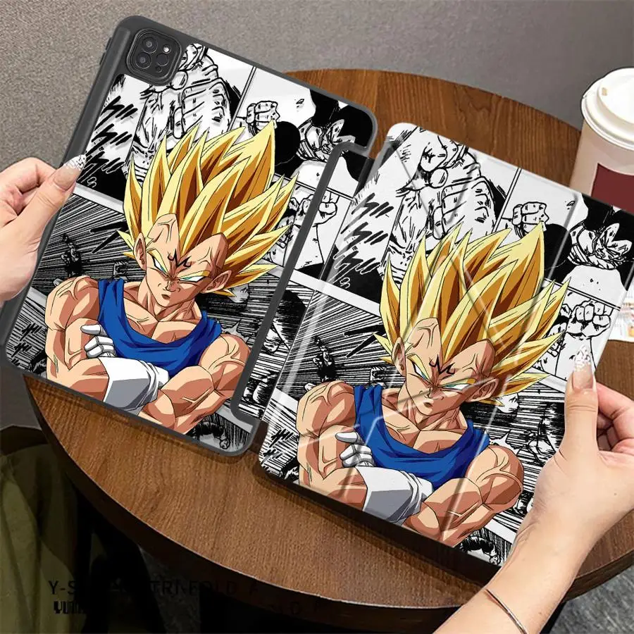 Japan Dragon Balls with Pencil Slot Case for Apple iPad Mini 7 6 5 Air 8 M2 M3 3 12th 9th 11th Pro M4 13 2025 2026 10th Gen Air