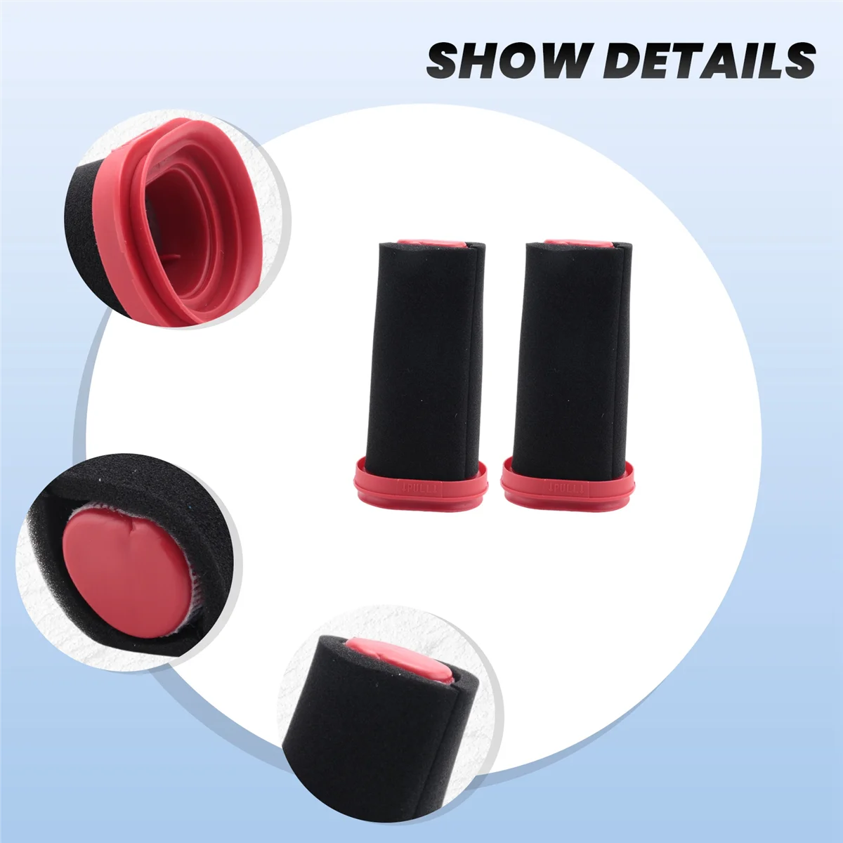 真空フィルター 2 個モーター保護フィルター 25.2 V BBH3ZOO25 BBH3PETGB BBH3211GB ワイヤレス Flexxo 掃除機部品用