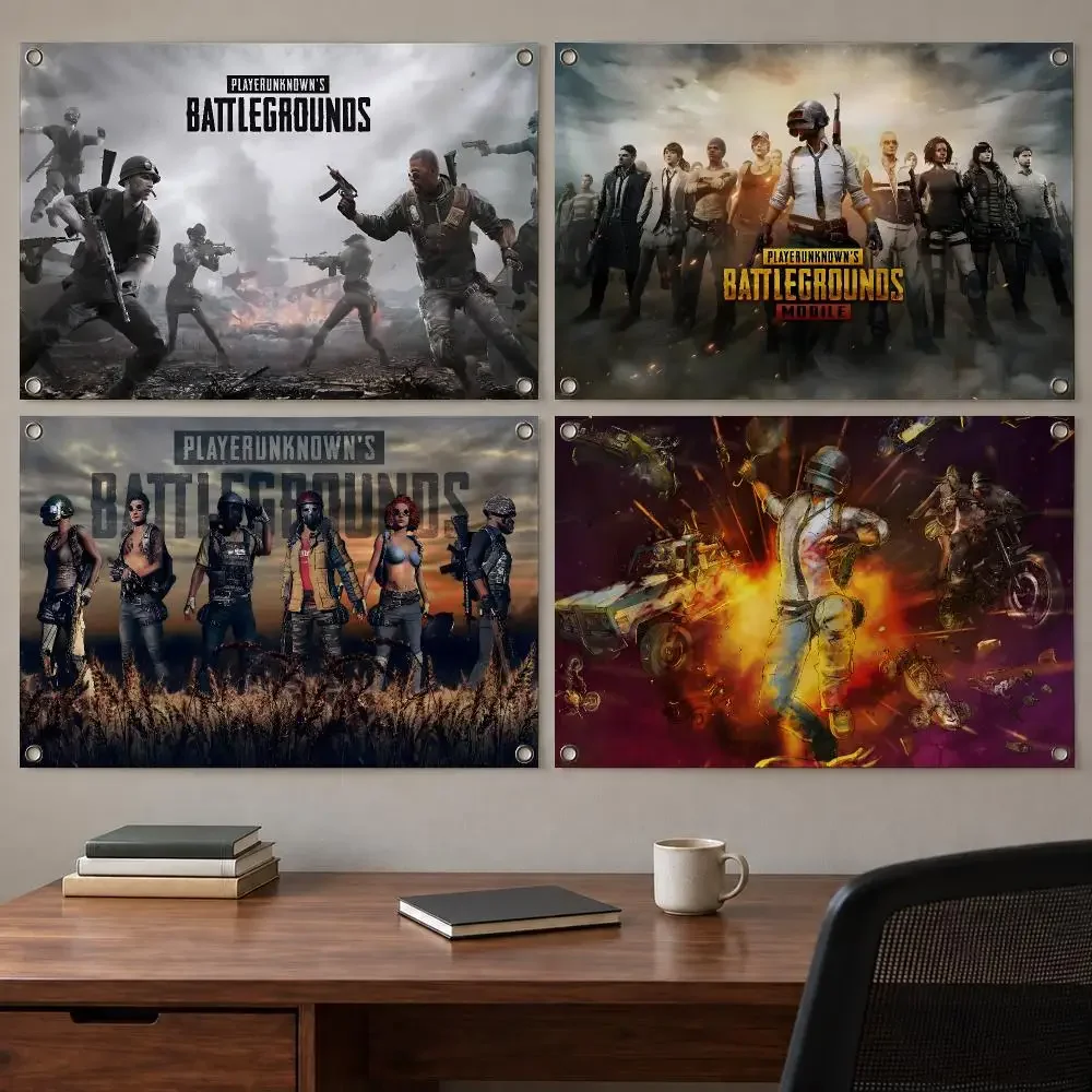 Trending Game PUBG：Battlegrounds Flags Indoor Outdoor Wall Banner Party Decor Large Hanging Wall Backdrop