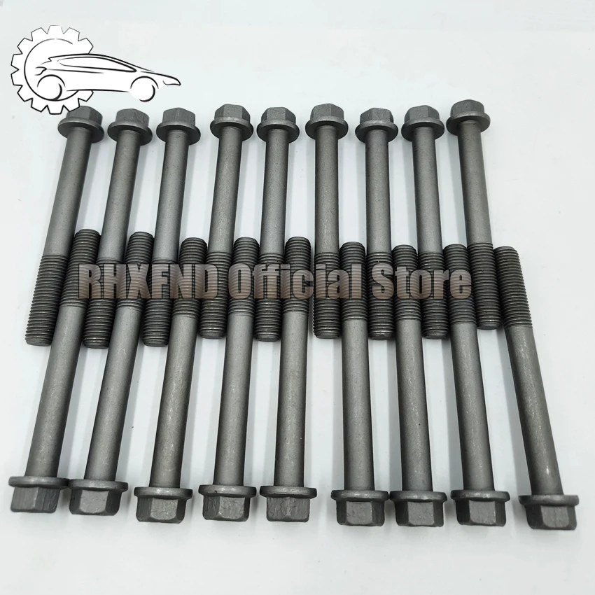 New V1903 V2203 V2403 V2003 Cylinder Head Bolt 19013-03450 For Kubota Engine Parts