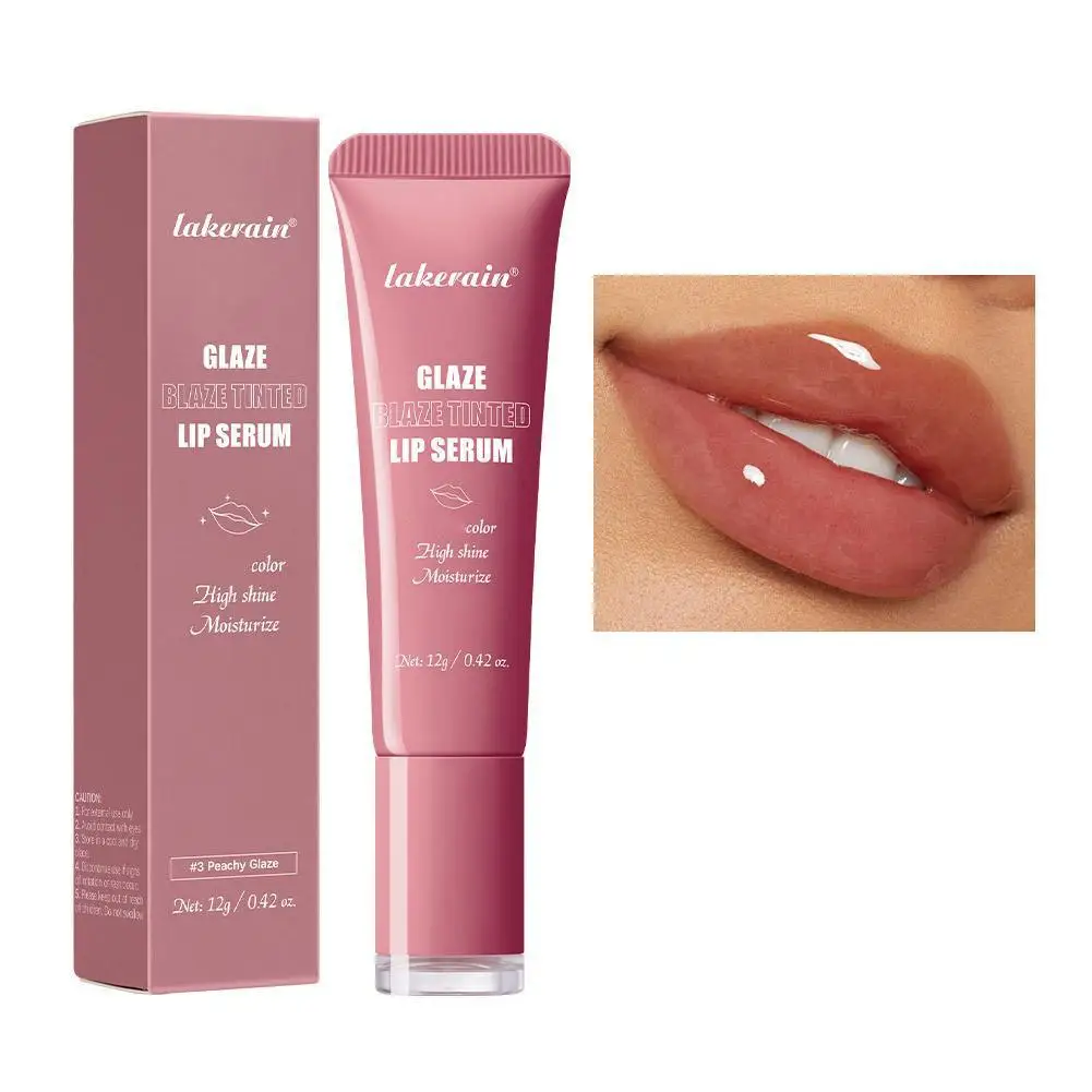 Kristall-Lippenbalsam, feuchtigkeitsspendender Lipgloss, Ölgelee, Lipgloss, langanhaltender flüssiger Lippenstift, feuchtigkeitsspendendes getöntes Lippenserum, Make-up