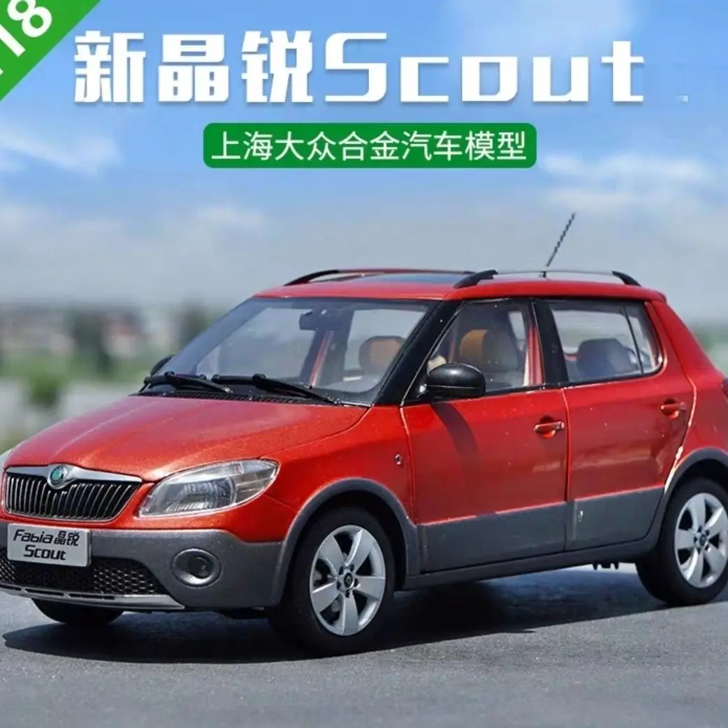 1/18 Shanghai VW Skoda Neo Crystal Seeker NEW Fabia Alloy Car Model