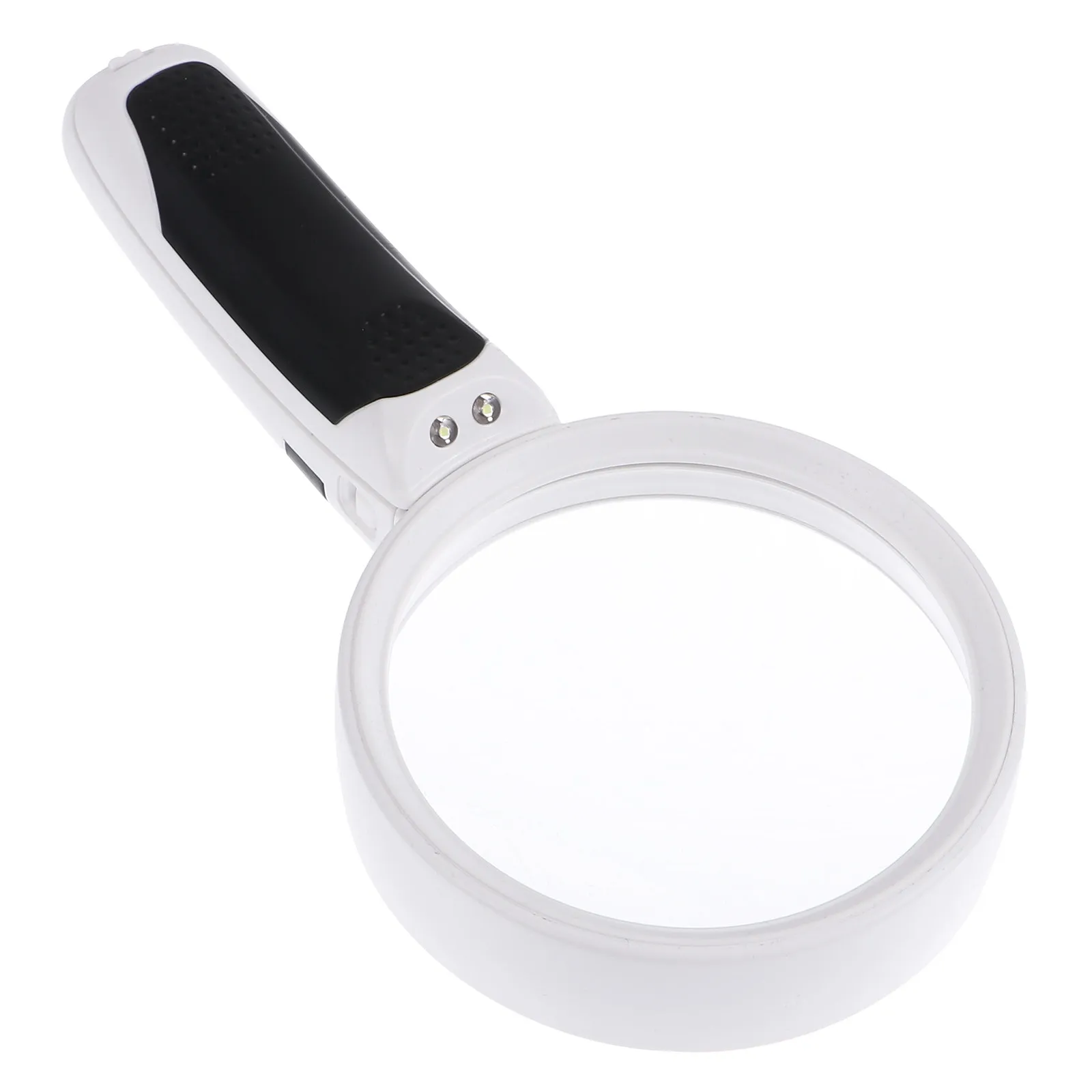

LED Double Light Handheld Magnifying Glass 20X Perfect Reading Magnifier Portable Home Magnifier with Bright LED Light