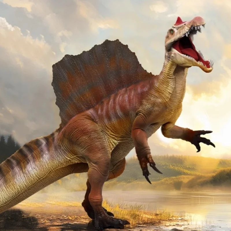 Dinosaur Model Figurine of the Ancient Spinosaurus, A Realistic Dinosaur Toy, Perfect as a Birthday Gift for Children