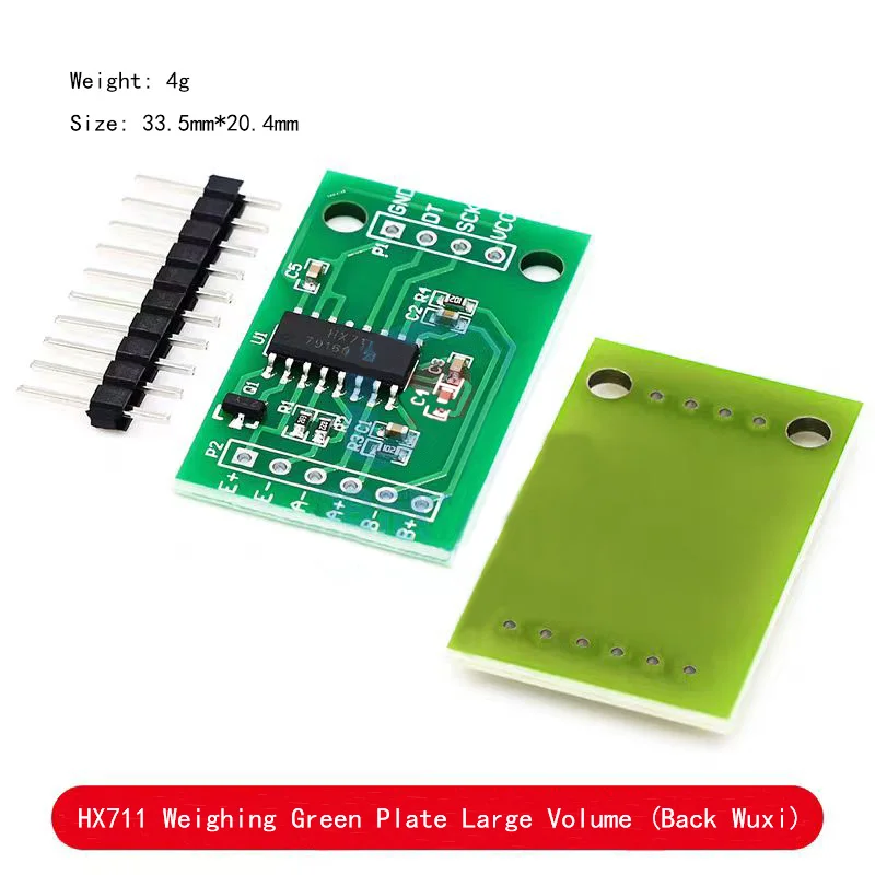 HX711 Weighing Module Series MCU 24-bit AD Module Pressure Sensor Weighing Electronic Scale Module with Shielding