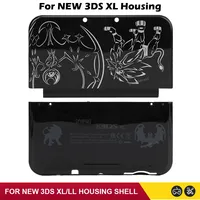 NEW Black Replacement Housing Shell Back Cover Faceplate Case For Nintend New 3DS XL Top & Bottom Cover Shell Dropshipping