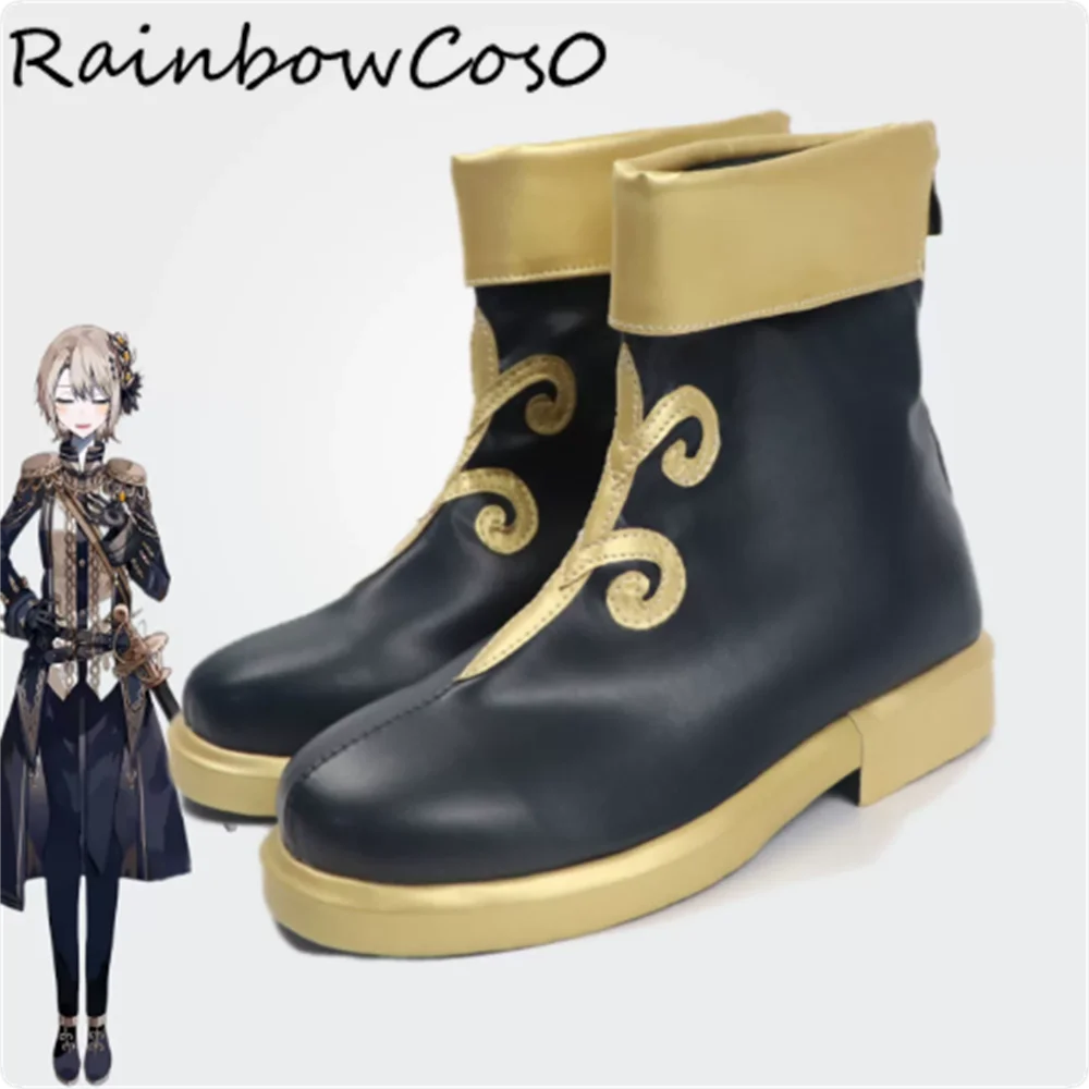 Hasumi Leia Magical Girl Witch Trial Cosplay Shoes Boots Game Anime Halloween Christmas RainbowCos0 W5776