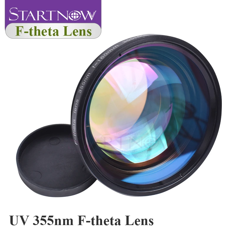 Startnow UV Laser Field Lens 355nm M85 thread Galvo System110X110 F160 F-theta Scan Lens 250X250 For Laser Marking Machine Parts