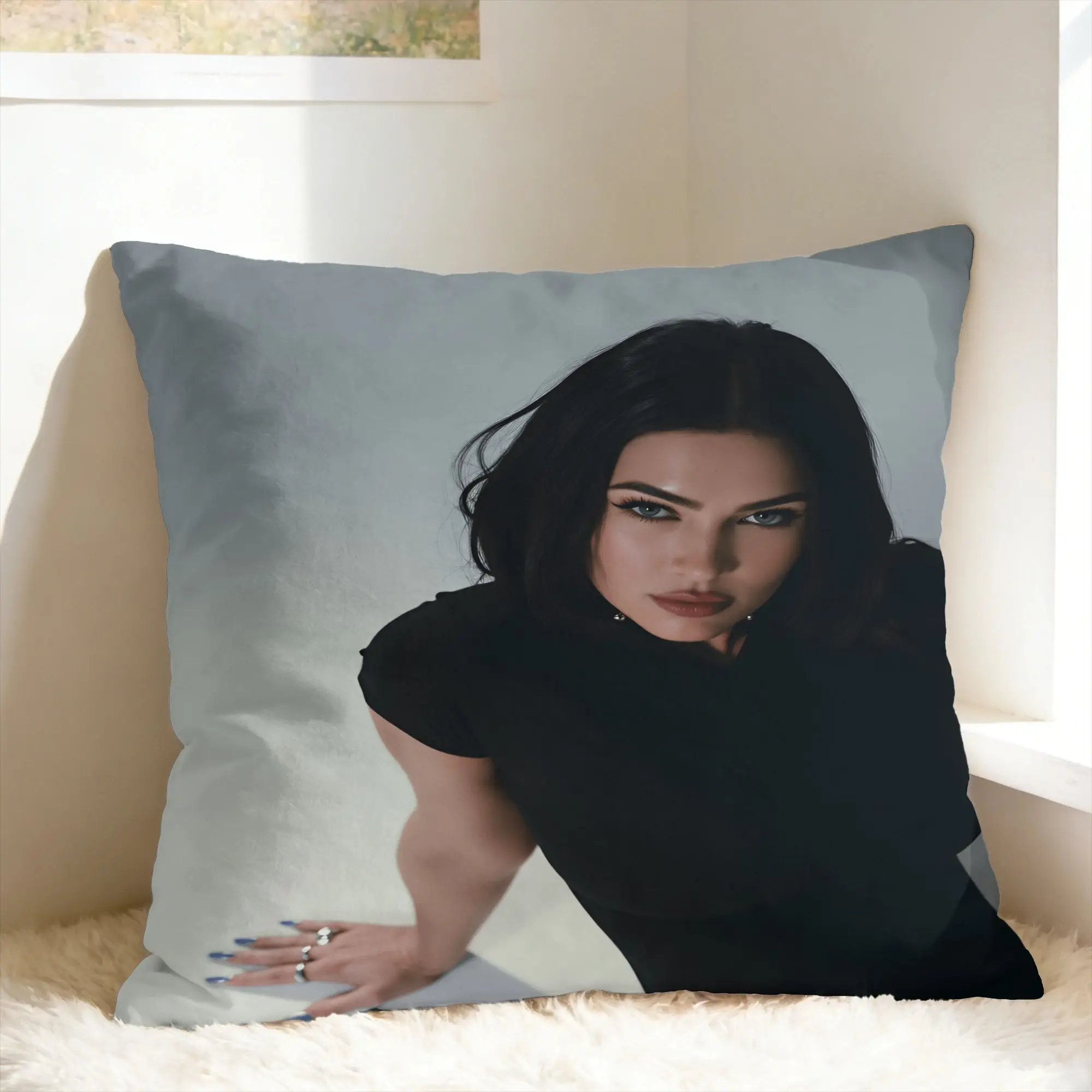 Actress M-Megan F-Fox Pillow Cover  Novelty Pillow Case For Sofa Bedroom Home Decor Soft Pillowcases Gift