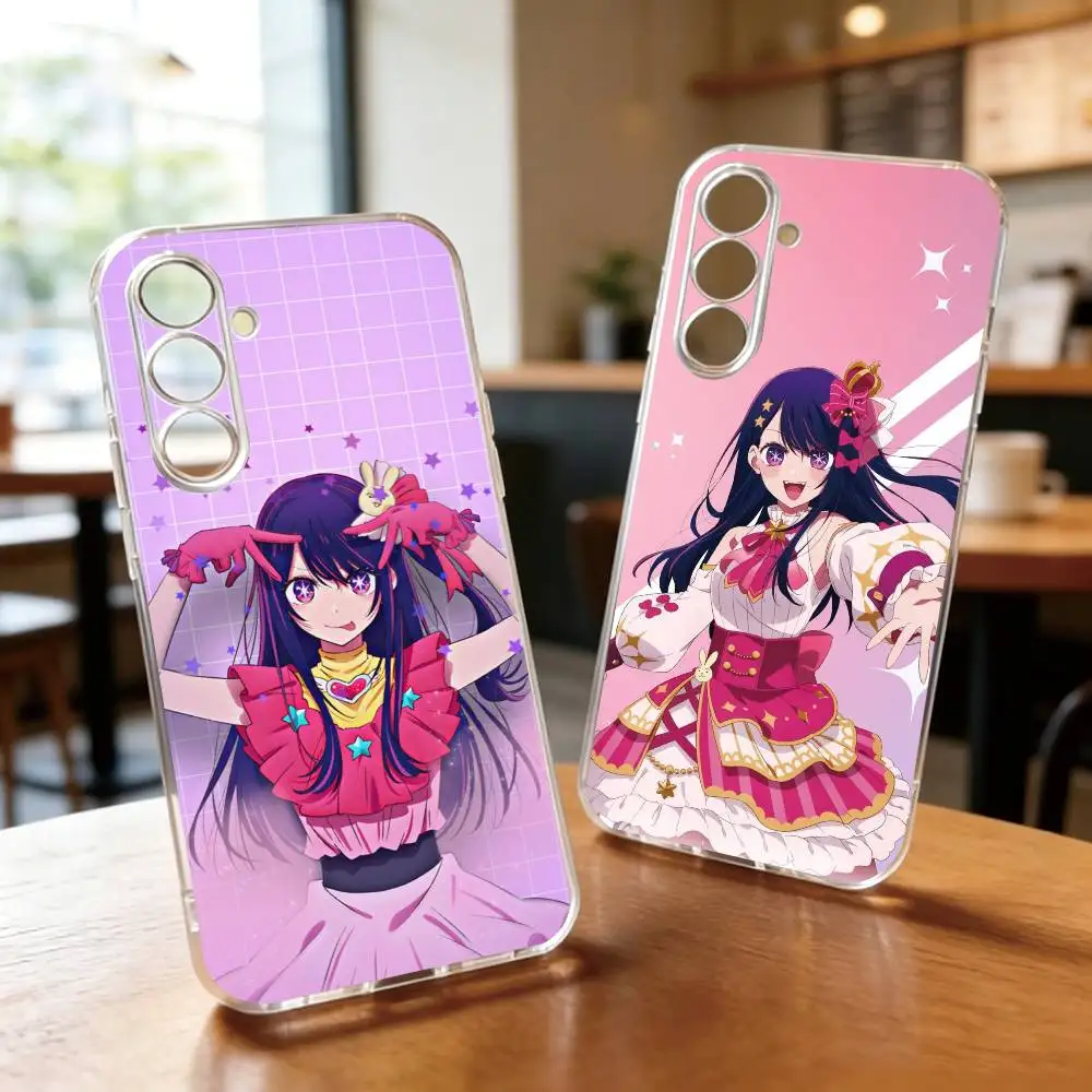 O-Oshi No Ko A-Anime  Phone Case Transparent Silicone Soft For SamsungA10,12,20,21S,30,31,40,50,51,52,70,71