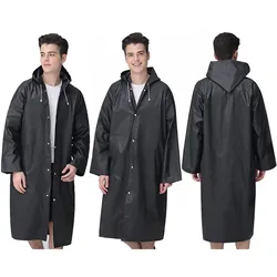 Thickened women's Men's raincoat Waterproof jacket Reusable poncho cape hood Hooded suit raincoat Travel fishing bike Hiking