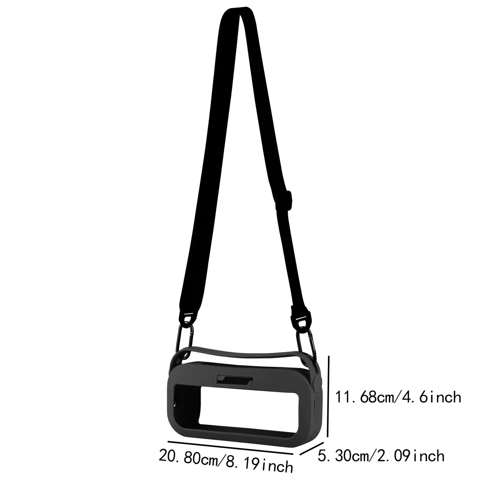 Силиконовый защитный чехол для динамика, съемный плечевой ремень, портативный чехол для переноски, чехол для динамика с ручкой, мягкий рукав