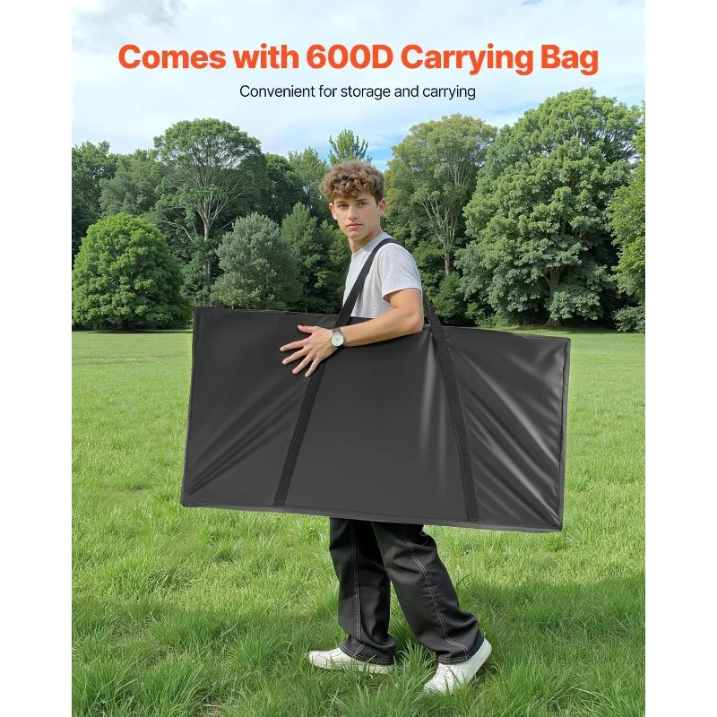 4x2 pés cornhole conjunto portátil buraco de milho jogar tabuleiro de madeira 8 saco de feijão carry case