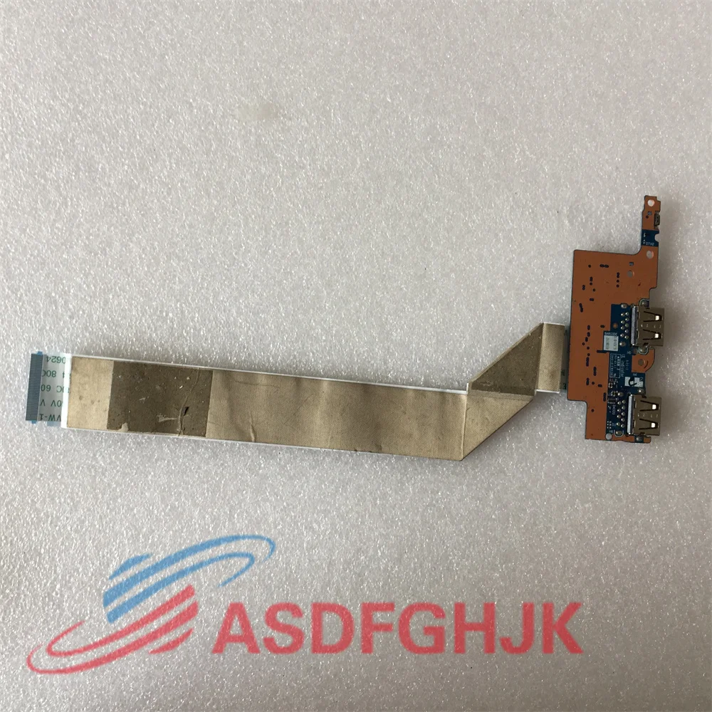 For Lenovo Yoga C740-15IML 81TD FYG50 NS-C437 USB IO Board Laptop 5C50S24992 with cable smallboard test OK