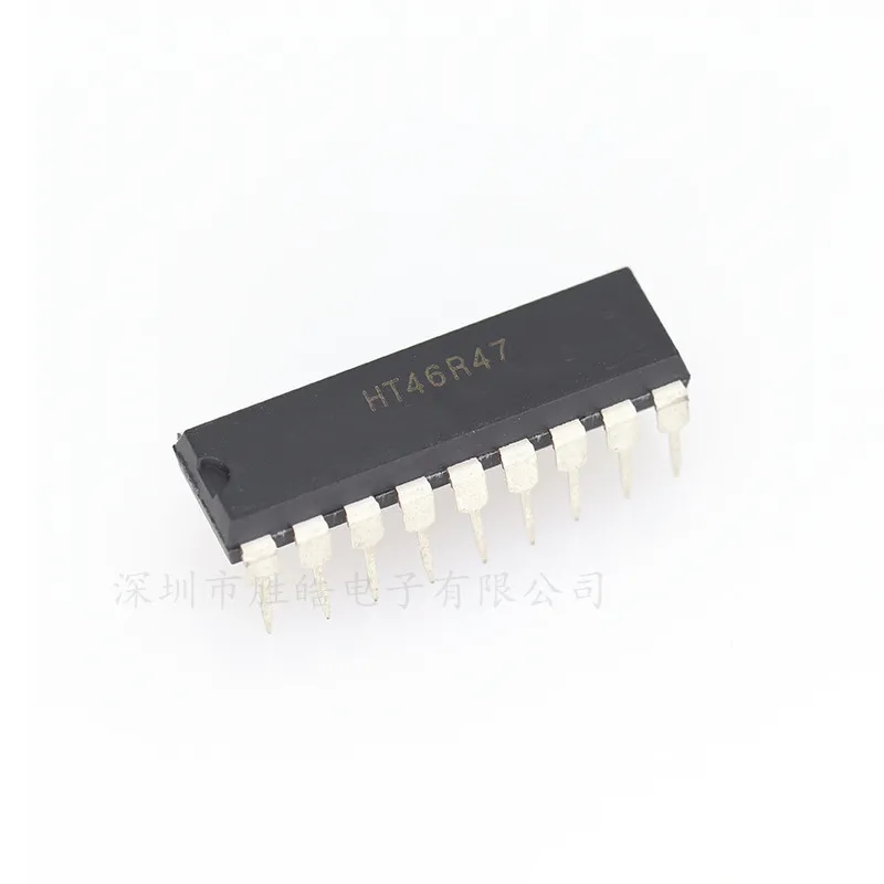 (5PCS)  NEW   HT46R47  DIP18  HT  46R47  IC  CHIPSET  High Quality