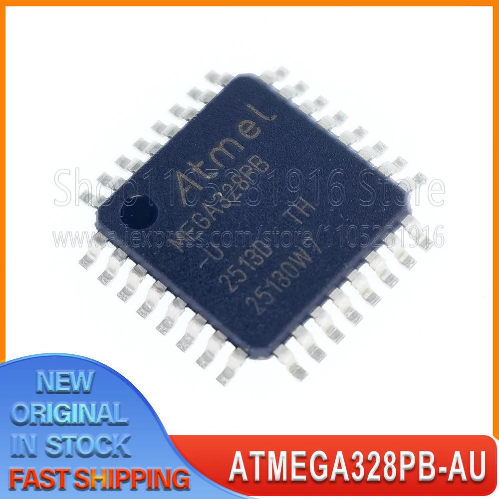 

1~20PCS/LOT ATMEGA328PB-AU MEGA328PB MEGA328PB-AU MEGA328PB-U TQFP32 100% New Original Spot stock