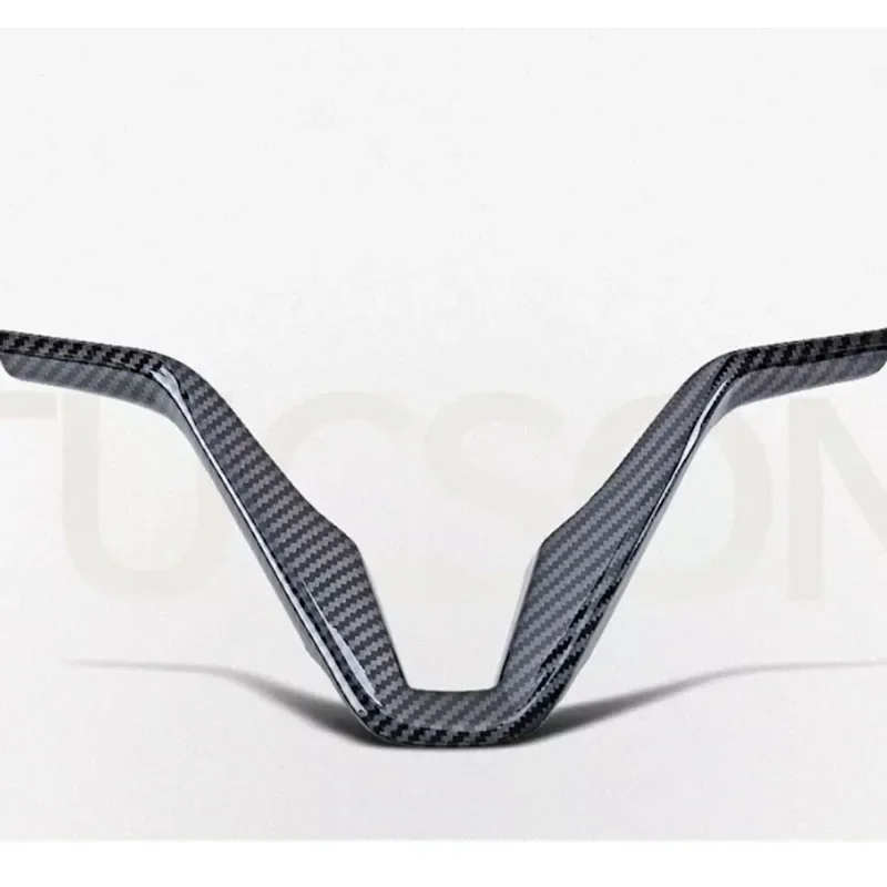 Car Steering Wheel Sequin Cover Interior Decoration Trim For Hyundai Tucson 3th 2016 2017 2018 19 LHD ABS Chrome Accessorie