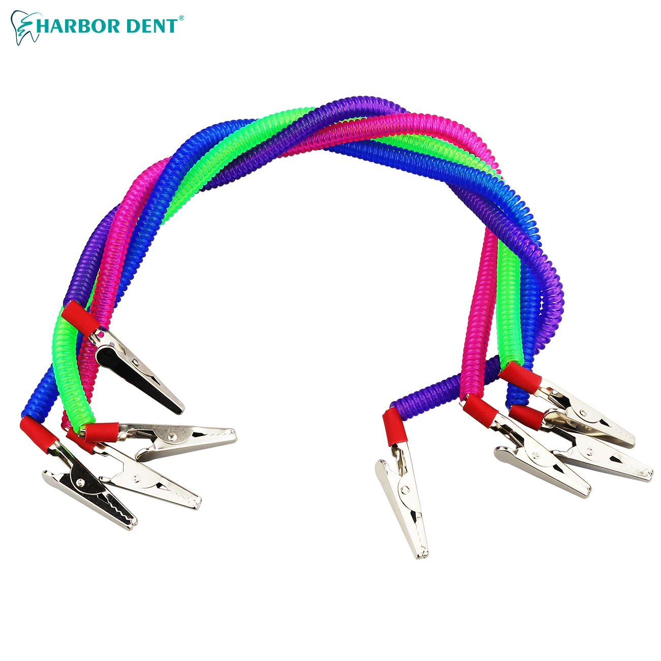 1pc Dental Scarf Clip Flexible Bib Clips Chain Napkin Holder For Dentist Lab Dentistry Material Oral Clip