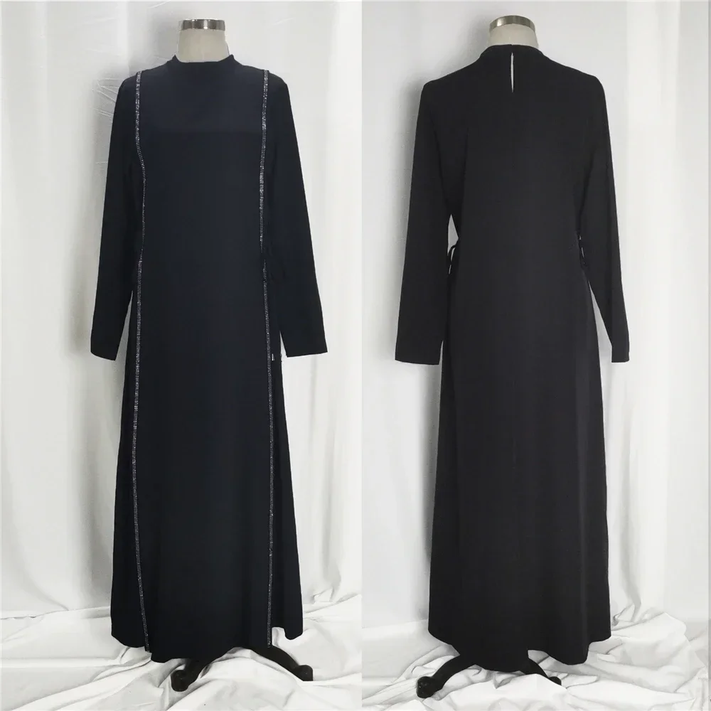 Eid Ramadan Abaya Kaftan Women Muslim Prayer Dress Modest Robe Arabic Islamic Clothing Dubai Turkey Caftan Djellaba Abayas Gown