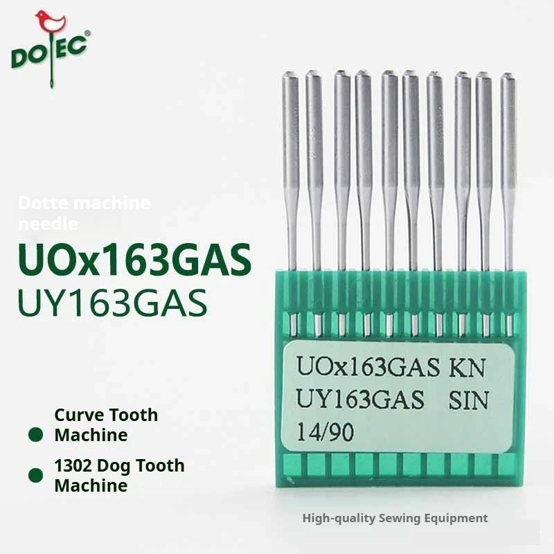 

Dottec UO*163GAS Wave Stitch Needles 1302 | For Wave Overlock & Scallop Stitching