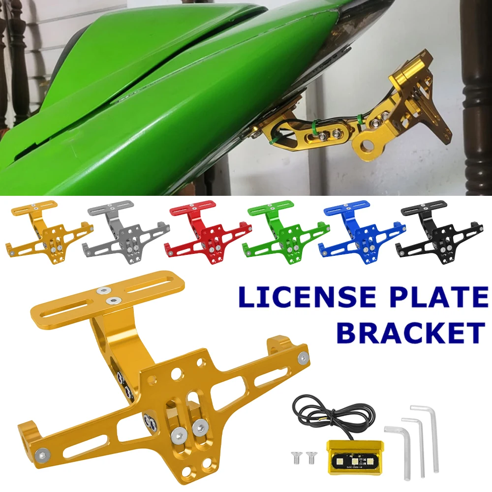 

Держатель номерного знака мотоцикла, указатель поворота для YAMAHA T-MAX 530 TMAX 500 MT-03 MT 07 03 09 MT09 Tracer R1 YZF R3 R25 Z750