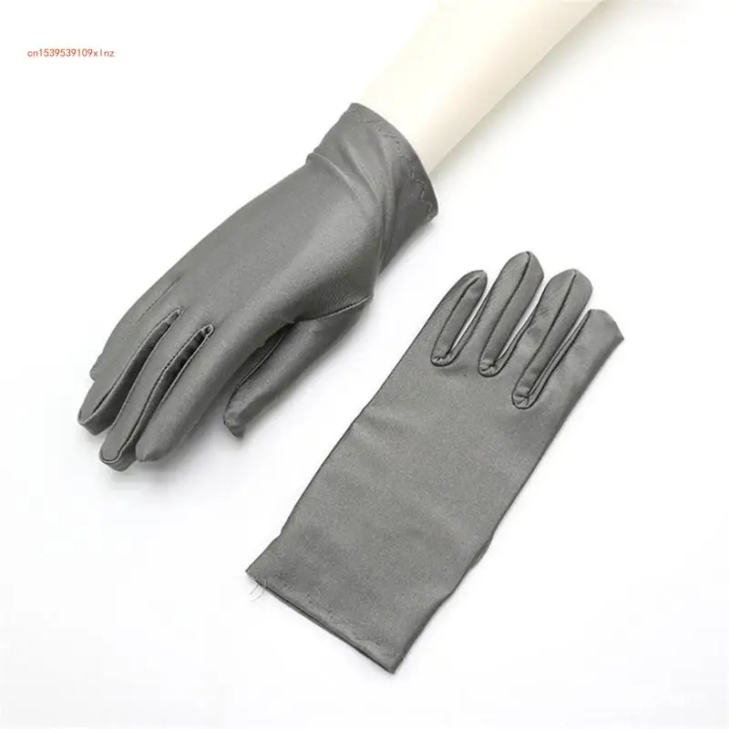 Paquete 2 manoplas spandex suaves guantes protectores manos guantes uso diario