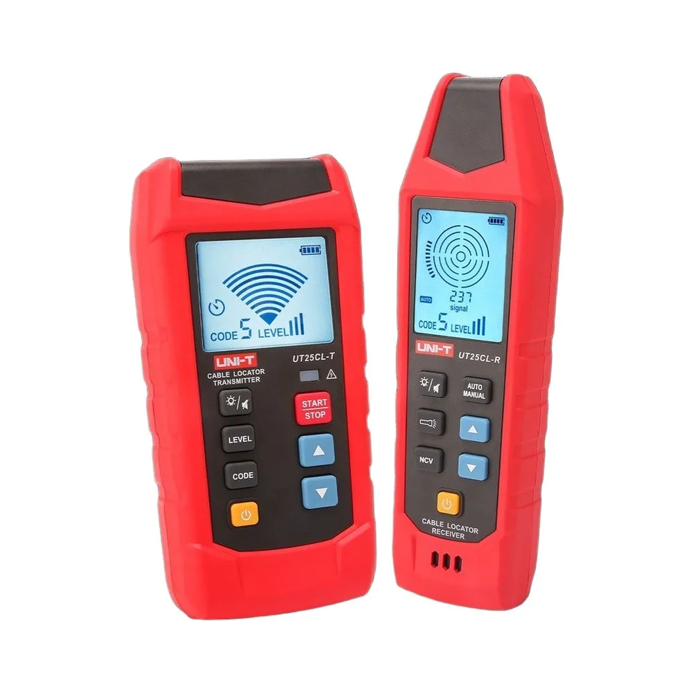UT25CL Handheld Cable Locator NCV Non Contact Electrical Tester 1000V Voltage Detector With LCD Backlight For Wire Tracing Safet