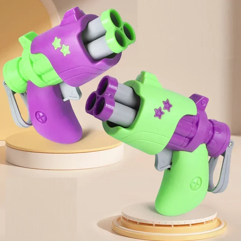 Soft Bullet Gun Toys Children Foam Soft Bullet Launcher Darts Toy Parent-child Interactive Toys Guns Kids Outdoor Shooting Game