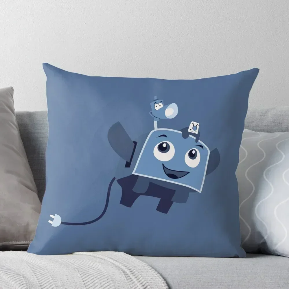 

The Brave Little Toaster Goes To The Surface! Throw Pillow Pillow Cover Christmas Covers pillow