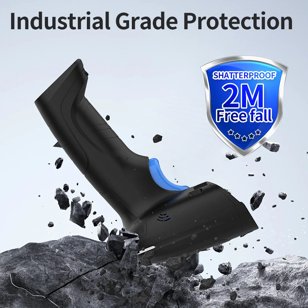 GTCODESTAR Industriële 2D Barcodescanner Handheld Bedraad Barcode Scannen Pistool USB Barcodelezer QR Code Scanner voor Supermarkt