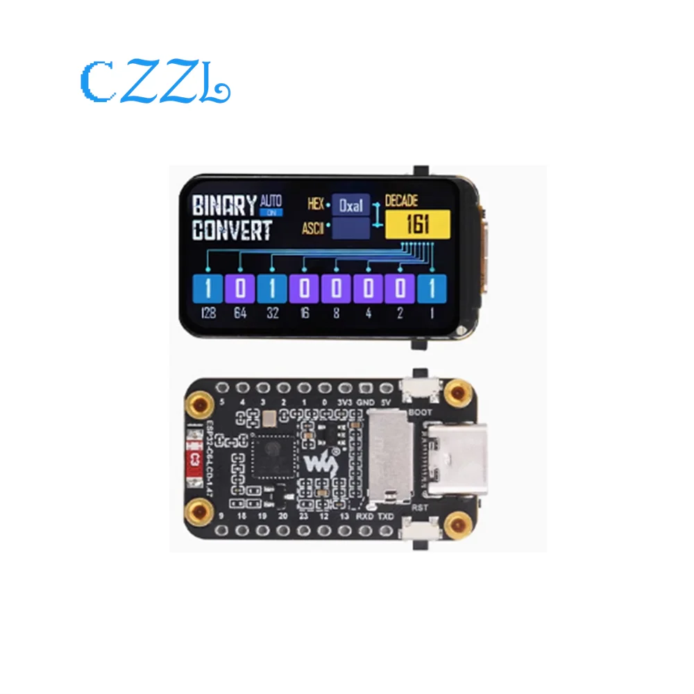  LCD screen development board WiFi 6/Bluetooth 5 onboard RGB color light beads