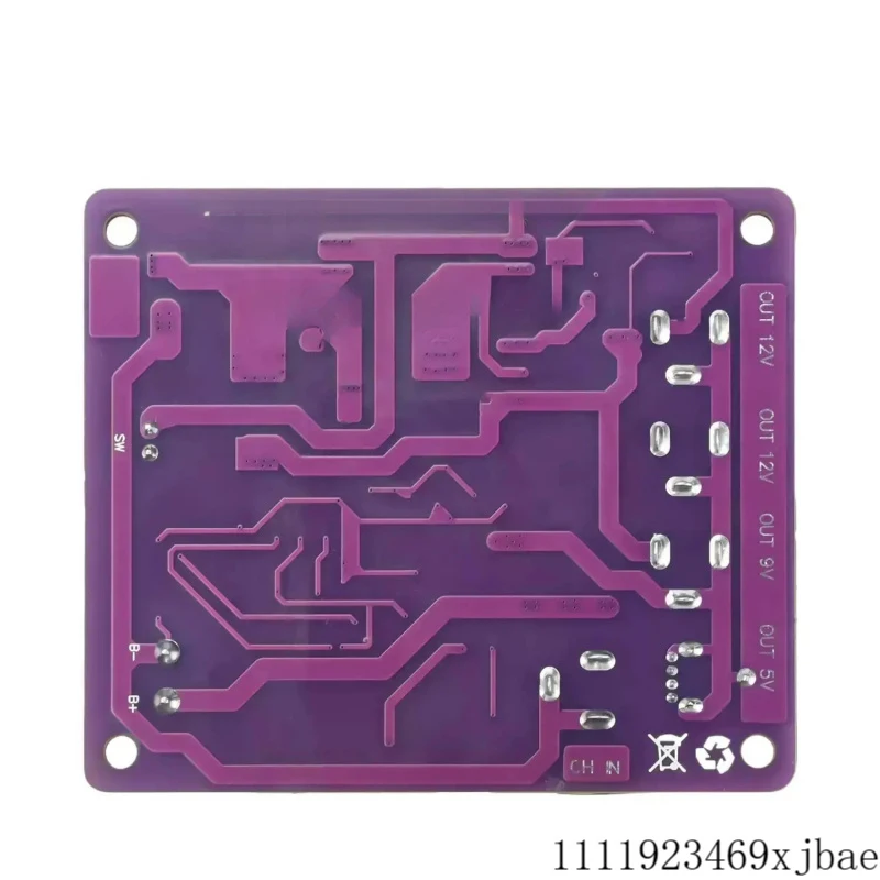 12.6V UPS Control Board Bidirectional Fast Charging 4-Way Output Charge/Discharge Protection BMS For 3S 18650 Lithium Batterie